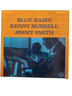KENNY BURRELL JIMMY SMITH BLUE BASH! V6-8553 1963 VERVE STEREO LP - Image 1 of 4