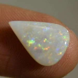 COLORFULL Australian Coober Pedy Solid Natural Genuine Fire Opal 2.0 Cts - Picture 1 of 5