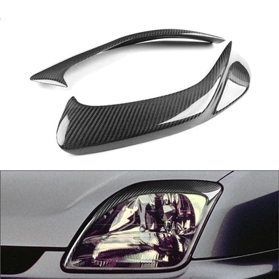 Farol de fibra de carbono pálpebra tampa sobrancelha acabamento para Honda Prelude 1997-2001 - Imagem 1 de 4