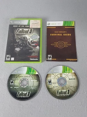 Fallout 3 GOTY Gamestop (Microsoft Xbox 360) CIB komplett mit Handbuch getestet  - Bild 1 von 4