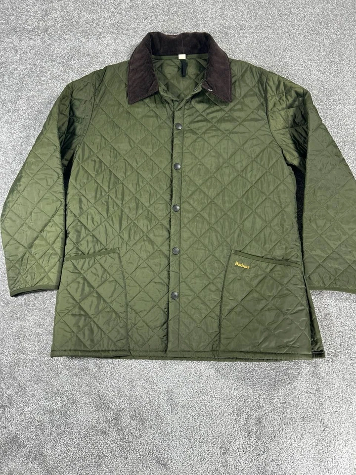 Chaqueta acolchada Barbour Liddesdale para hombre XL verde Foto 1 de 4