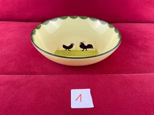 Zeller Keramik - Hahn und Henne - Müslischüssel 17,5 cm / Schüssel / Schale - Bild 1 von 20