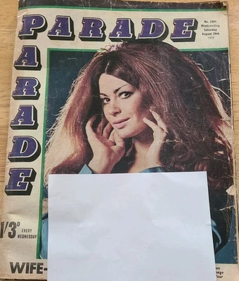 Vintage Parade Magazine  (1970)  Tessa Laud,Elizabeth Teissier,Birgitta Johnson - Image 1 of 4