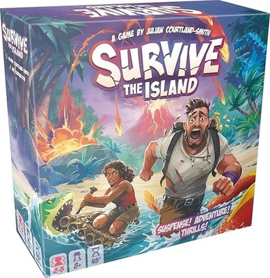 Zygomatic | Survive The Island | Board Game | Ages 8+ - Image 1 of 4