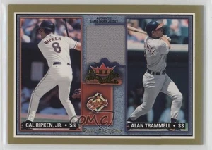 2002 Fleer Fall Classic Rival Factions Game Used Cal Ripken Jr Alan Trammell HOF - Picture 1 of 4