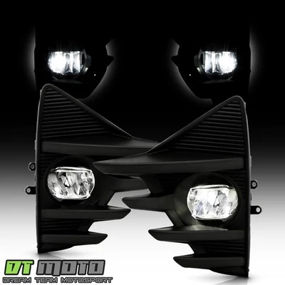 For 2018-2019 Toyota Prius C LED Bumper Fog Lights Lamps w/Switch Set Left+Right - Imagen 1 de 4