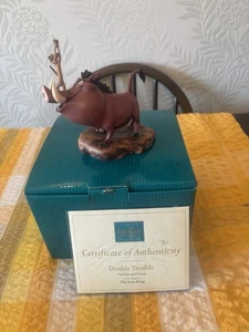 WDCC The Lion King,Pumbaa and Timon,'Double Trouble'NEW in box & Certificate - Picture 1 of 15