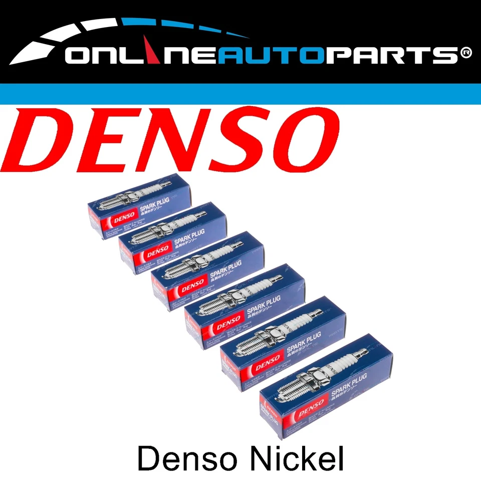 6 Denso Nickel Spark Plugs for Suzuki Grand Vitara JB627 V6 2.7L H27A 2005~2008 - Image 1 of 1
