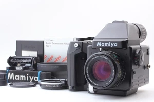 【 MINT w/ Hood Grip 】 Mamiya 645E Medium Format SEKOR C 80mm f/2.8 N From JAPAN - Picture 1 of 14