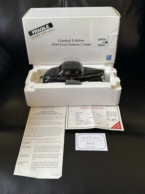 Ford Deluxe 1939 edición limitada Danbury 1/24 como nuevo cupé 1653/5000 W caja Foto 1 de 4
