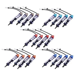 4PCS RC Set Oil Adjustable Front Rear Damper Set Simulate Metal - Picture 1 of 24