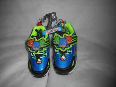 PJ Masks Unisex Heros Light Up AtHletic Sneakers Size 7 & 8 - Image 1 of 4