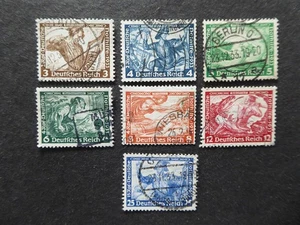 Deutsches Reich   -   Wagner - gestempelt  -  Mi.499-504, 506 - Bild 1 von 1