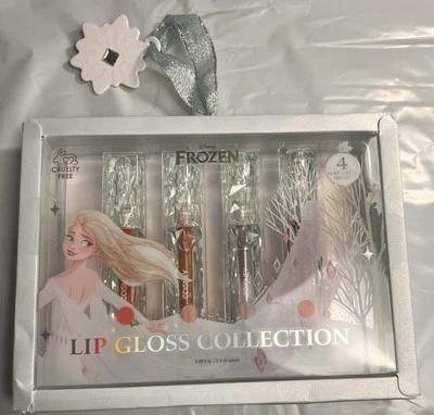 Disney Princess Frozen Elsa- 4 Piece Lip Gloss Collection - Full Size/New In Box - Image 1 of 4