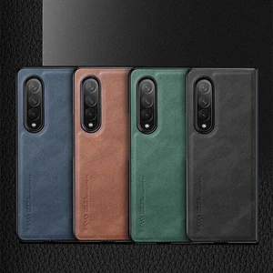Leather Case Original X-Level for Samsung Galaxy Z Fold 4 3 Retro Vintage Cover - Picture 1 of 15