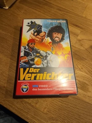 VHS Rarität: DER VERNICHTER  (1975) mit Tomas Millan Regie: Umberto Lenzi - Bild 1 von 3