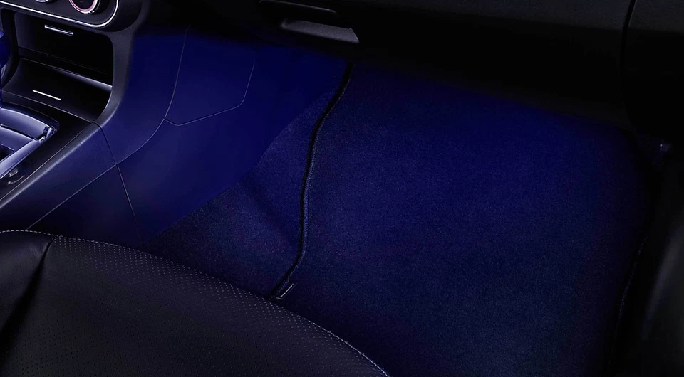 GENUINE  MITSUBISHI MIEV I CAR BLUE INTERIOR FLOOR LED NEON LIGHTING MZ360380EX Foto 1 de 1