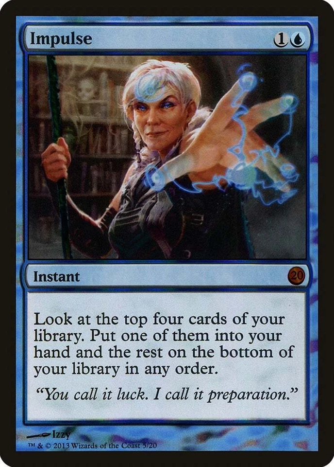 Impulse FOIL From the Vault: Twenty NM Blue Mythic Rare MAGIC CARD ABUGames - Image 1 of 1