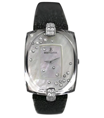 Reloj de cuarzo para dama Bertolucci Doppia 413.03027 esfera mop acero 28 mm Foto 1 de 4