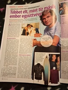 Patrick Swayze , Meghan Markle ,Hungarian magazine 2024 - Picture 1 of 3