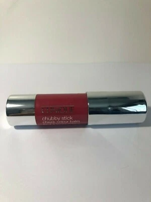 Bálsamo Clinique Chubby Stick color mejilla 03 Roly Poly Rosy 0,13 oz sin caja Foto 1 de 4