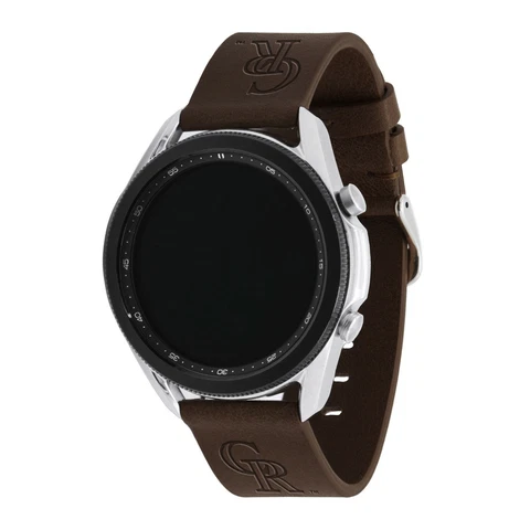Colorado Rockies Quick Change Leather Watch Band Cover