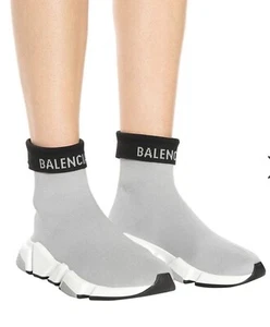 BALENCIAGA Women’s Speed Sock Trainers.Turnover.uk 3/36.Barely Worn - Picture 1 of 11