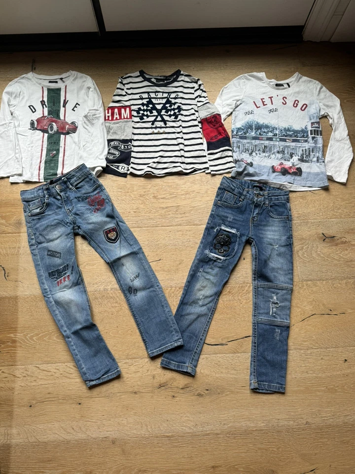 Lote de carreras de diseño IKKS para niños talla 5-6 ¡SÚPER LINDO precio firme! Foto 1 de 4