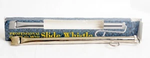 Trophy Music Slide Whistle Musical Instrument Professional Quality Silver Taiwan - Picture 1 of 3