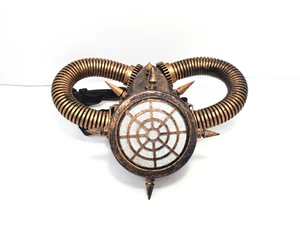 Steampunk Masquerade Mad Max Mouth Mask Goggles Cosplay Mask Costume - Picture 1 of 3