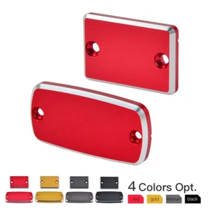 Front Rear Brake Fluid Reservoir Cover Cap For Honda CB650F 14-18 NC700X/S 12-17 - Bild 1 von 10