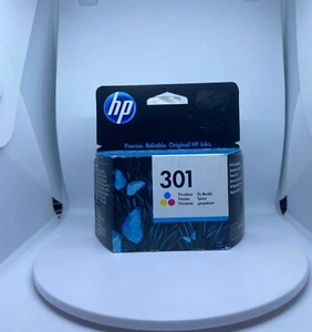 Genuine Original HP 301 colour ink cartridge for Envy 4500 tri-colour CH562EE - Picture 1 of 6