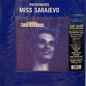 Passengers - Miss Sarajevo -U2 7" Pack + Poster & Promo Postcard - New - Picture 1 of 2