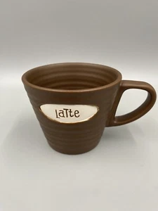 Starbucks Latte Brown Coffee Cup Mug 2007 - Picture 1 of 4