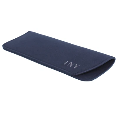 BREITFELD & SCHLIEKERT GMBH Brillenetui Brillen Einstecketui Moosy schmales Etui aus Moosgummi dunkelblau