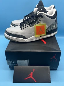 Air Jordan 3 Retro Wolf Grey-136064-004 Size 12 - Picture 1 of 22