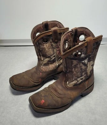 Durango Lil Big Kid Camuflaje SaddlePull on Boot Marrón Y Camuflaje DBT0121 Talla 6.5M Foto 1 de 4