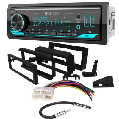 SOUNDSTREAM VM-20B For 1998-2002 Chevy S10 Pickup Bluetooth Car Stereo AM/FM Radio & Install kit