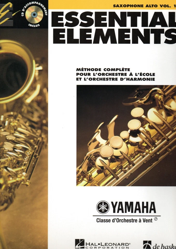 Essential Elements metodo completo per sax alto Vol.1 - Immagine 1 di 1