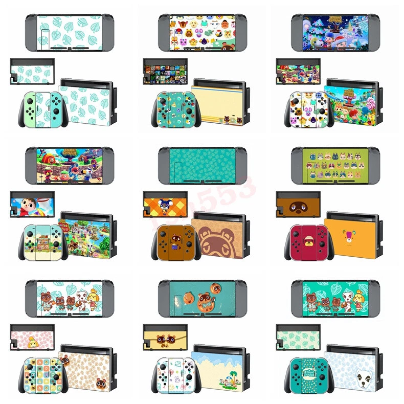 For Nintendo Switch Joy Con Dock Animal Crossing Theme Series Sticker Decal AU - image 1 of 1