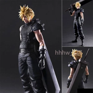 Play Arts Kai Final Fantasy VII Remake Cloud Strife PVC Action Figure New Gift - Picture 1 of 7
