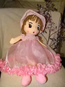 Peluche de juguete suave estilo muñeca de trapo grande de aproximadamente 55 cm de alto - Imagen 1 de 3