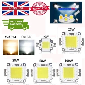 High Quality Power ✅ COB Integrated LED Lamp Diode Chip DC 12V 32V ✅ UK Seller - Picture 1 of 22