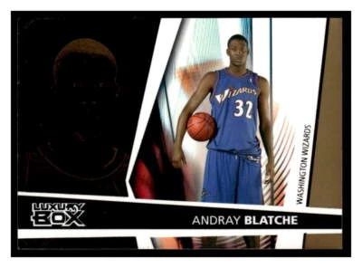 Andray Blatche 2005 Topps Luxury Box 1/1 (DAMAGED} - Image 1 of 2