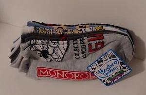 Hasbro Gaming 5 Pairs No Show Socks Shoe Size 4-10 Unisex Multi Color NWT - Picture 1 of 15