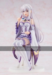 Figurina Kadokawa RE0 Re:Zero Starting Life in Another World Emilia Lia tea party - Foto 1 di 5