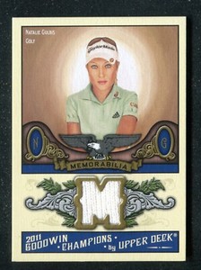 2011 Upper Deck Goodwin Champions Memorabilia #NG Natalie Gulbis