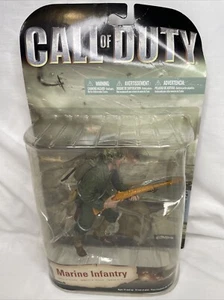 McFarlane Toys Call of Duty MARINE INFANTRY BATTLE OF PELELIU 6" Rare Golden Gun - Picture 1 of 7