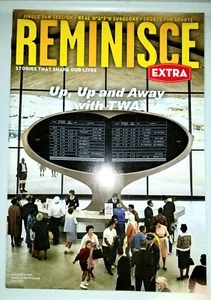 Reminisce Magazine. Up, Up, And Away With TWA. May 2021.   - Picture 1 of 7