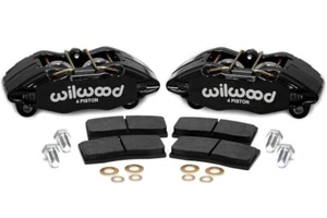 Wilwood 140-13029 DynoPro Forged Front Brake Calipers Honda Acura 4 Piston Gray - Bild 1 von 3